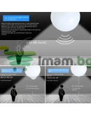 LED крушка със сензор за движение, 12W енергоспестяваща крушка, крушка със светлинен сензор